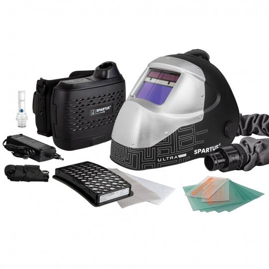 Spartus Ultra VX27 lazerinio suvirinimo skydelis su oro srauto sistema