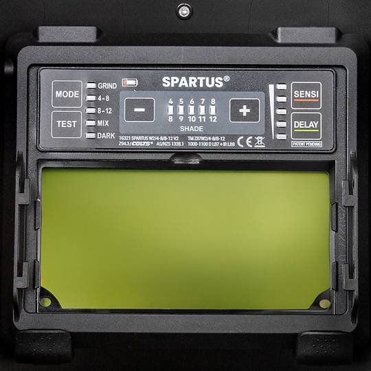 Spartus Ultra VX27 lazerinio suvirinimo skydelis su oro srauto sistema