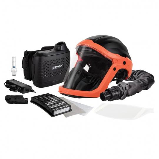 Spartus Ultra NX47 šlifavimo skydelis su oro srauto sistema