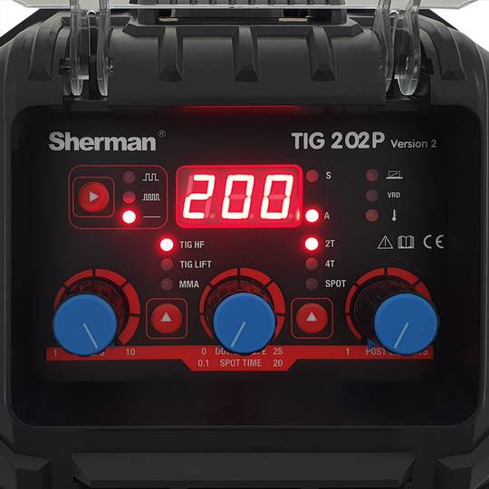 Inverterinis suvirinimo aparatas TIG 202P, 200A, 230V