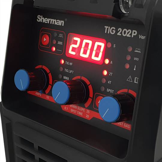 Inverterinis suvirinimo aparatas TIG 202P, 200A, 230V