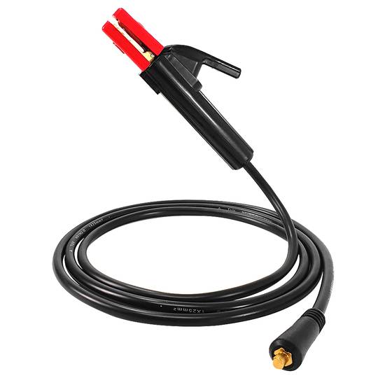 Sherman MMA suvirinimo kabelis su elektrodo laikikliu 200A, 3m, X35%, 10/25