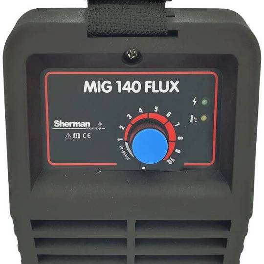 Sherman MIG 140 FLUX suvirinimo aparatas 100A, 230V