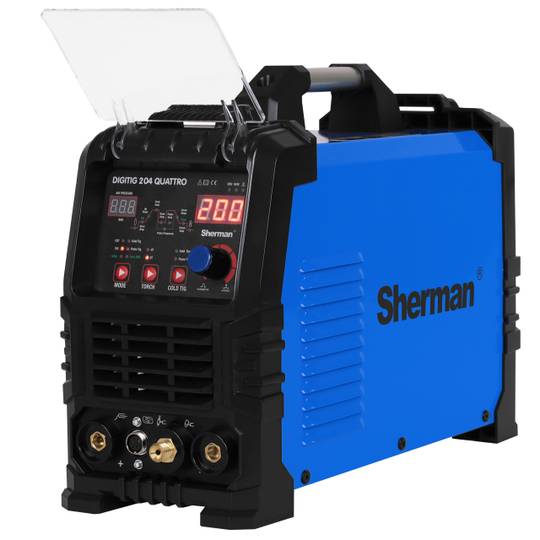 Sherman DIGITIG 204 QUATTRO suvirinimo aparatas su plazminiu pjaustytuvu, 200A, 230V