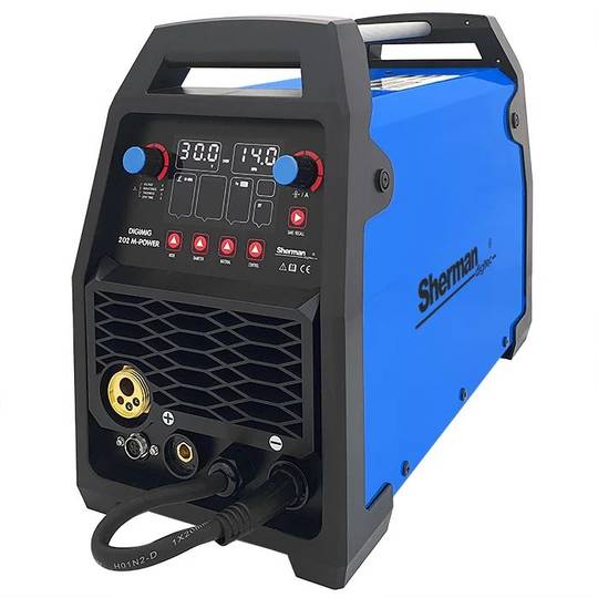 Sinerginis inverterinis suvirinimo aparatas Sherman DIGIMIG 202 M-POWER, 200A, 230V