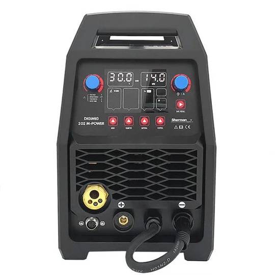 Sinerginis inverterinis suvirinimo aparatas Sherman DIGIMIG 202 M-POWER, 200A, 230V