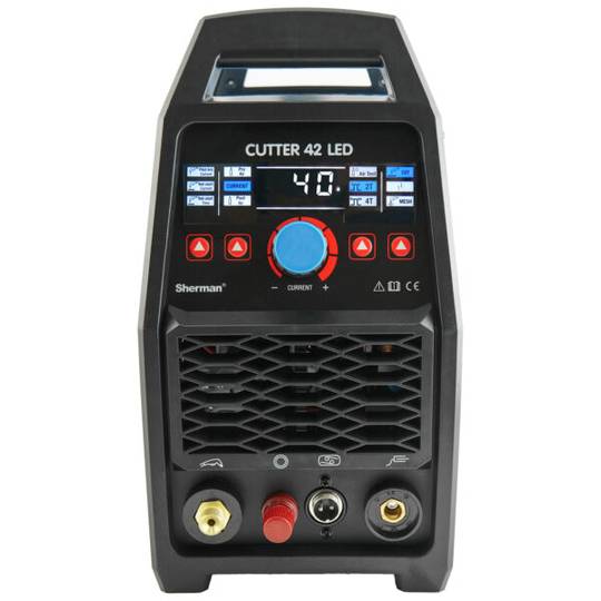 Sherman plazminio pjovimo aparatas CUTTER 42 LED, 40A, 230V, 20mm