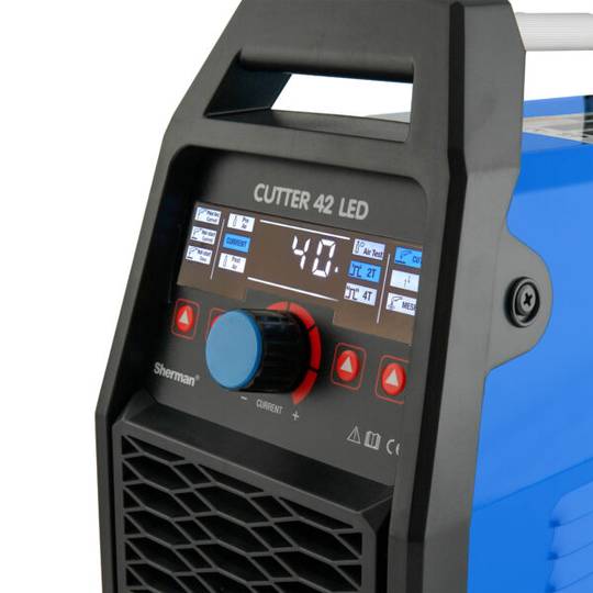 Sherman plazminio pjovimo aparatas CUTTER 42 LED, 40A, 230V, 20mm