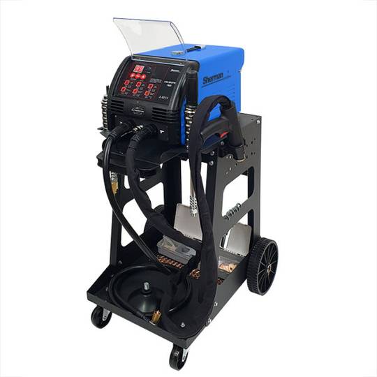 Sherman suvirinimo įrenginys kėbulų remontui Car Spotter F60, 5600A, 400V