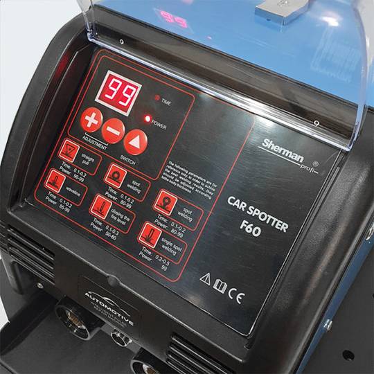 Sherman suvirinimo įrenginys kėbulų remontui Car Spotter F60, 5600A, 400V