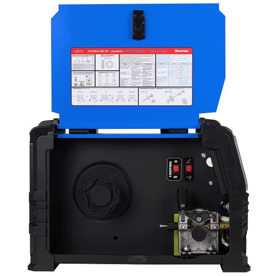 Suvirinimo pusautomatis Sherman DIGIMIG 200 HIT, A, 230V