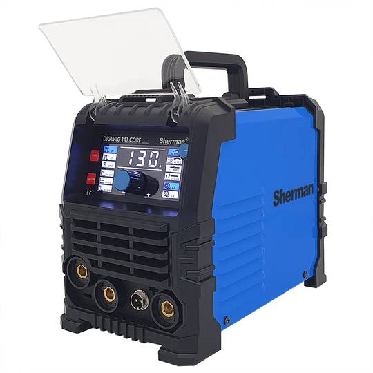 Sinerginis Sherman suvirinimo aparatas DIGIMIG 141 CORE, suvirinimui be dujų, 130A, 230V