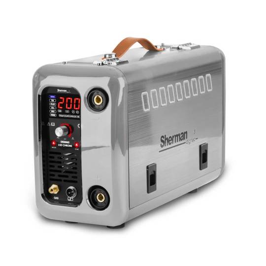 Sherman DIGIMIG 200 Chrome suvirinimo aparatas, MIG-MAG / MMA / TIG / Sinergija, 200A, 230V