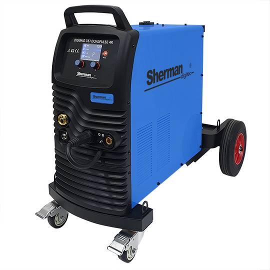 Sinerginis Sherman suvirinimo aparatas DIGIMIG 351 DUALPULSE 4R, 350A, 400V