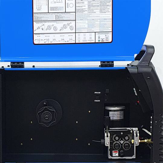 Sinerginis Sherman suvirinimo aparatas DIGIMIG 351 DUALPULSE 4R, 350A, 400V