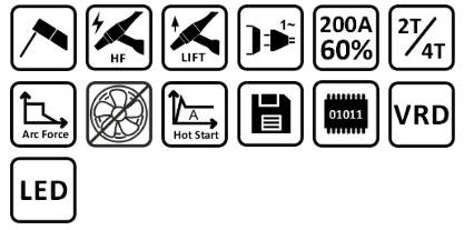Sherman suvirinimo aparatas DIGITIG 208 DC MULTI, 200A, 230V