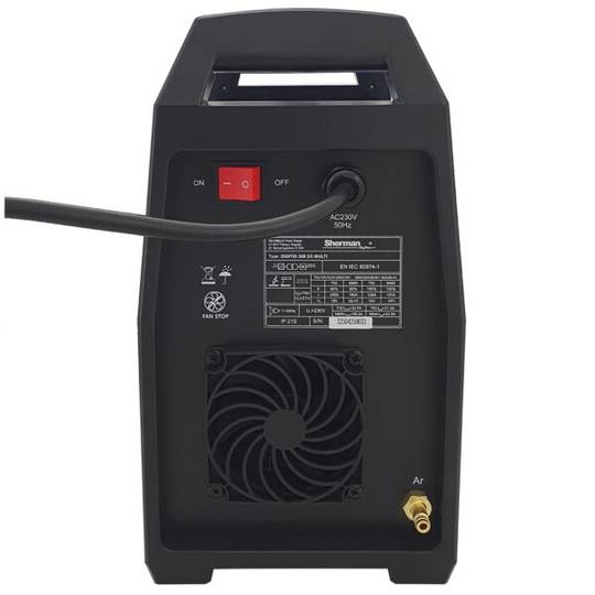 Sherman suvirinimo aparatas DIGITIG 208 DC MULTI, 200A, 230V