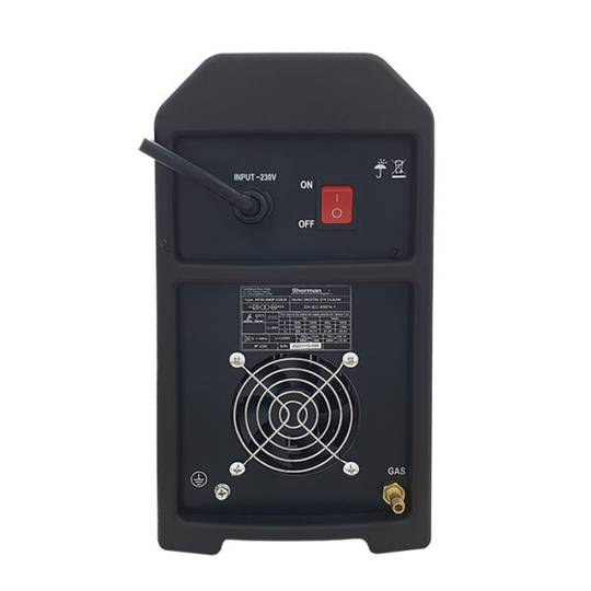 Sherman suvirinimo aparatas DIGITIG 214 CLEAN su siūlių valymo funkcija, 200A, 230V