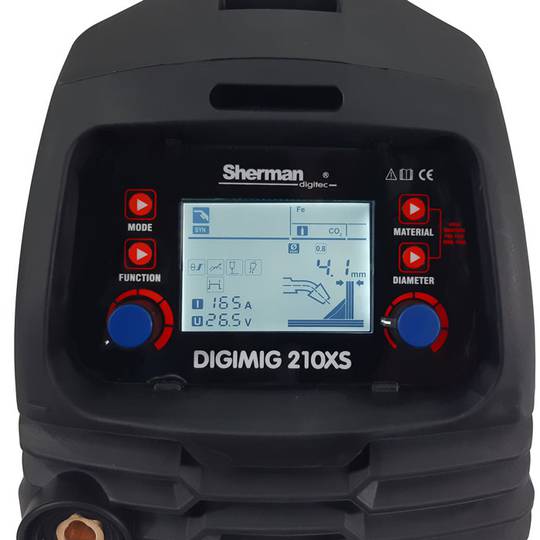 Sherman Digimig 210XS sinerginis suvirinimo aparatas, 200A, 230V