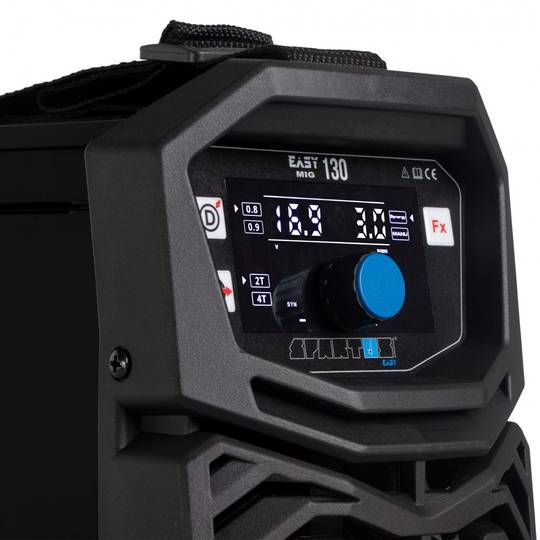 Spartus EasyMIG 130 suvirinimo pusautomatis, 130A, 230V