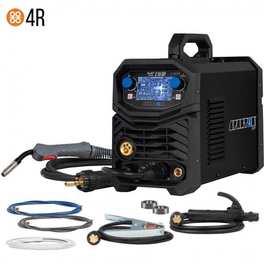 Spartus suvirinimo aparatas EasyMIG 219 DUAL PULSE, 200A, 230V