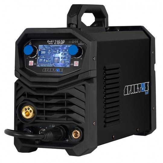 Spartus suvirinimo aparatas EasyMIG 219 DUAL PULSE, 200A, 230V