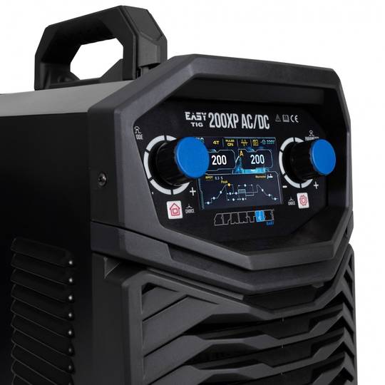 Spartus EasyTIG 200XP AC/DC suvirinimo aparatas su degikliu mini SPE 17 - 4m, 200A, 230V