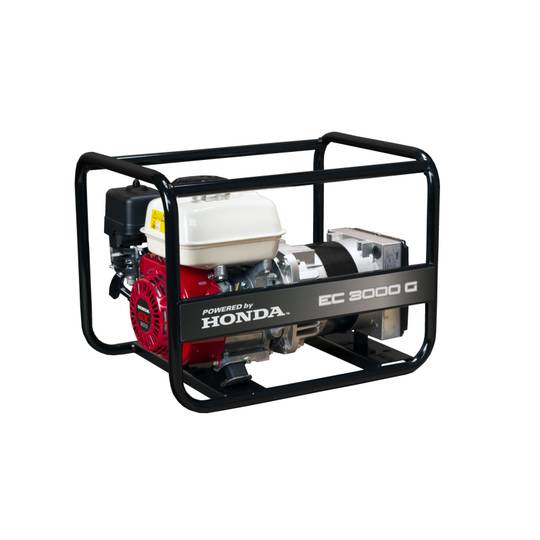 Benzininis generatorius EC3000G su Honda varikliu, 3 kW, 230 V