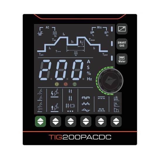 Suvirinimo aparatas JASIC EVO20 TIG200P AC DC E2S12, 200A, 230V
