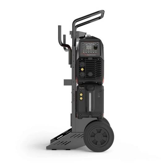 JASIC EVO20 TIG 320P AC/DC E2S32 suvirinimo aparatas komplekte su aušintuvu ir vežimėliu, 320A, 400V