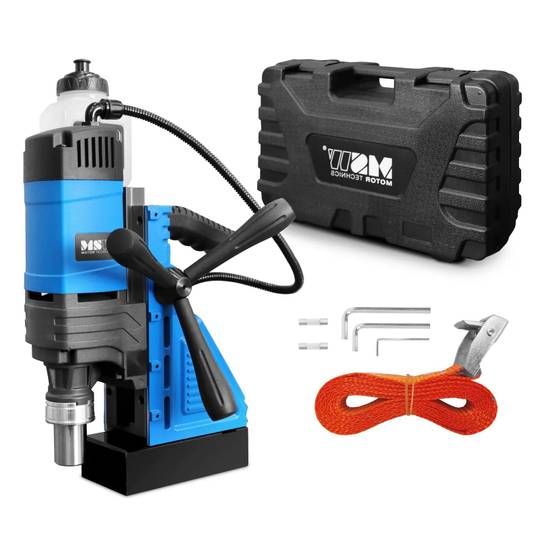 MSW-CH-35SO magnetinis gręžtuvas, 1600W, 830 aps./min., maksimalus gręžimo skersmuo 13/35 mm