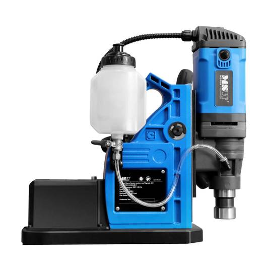 MSW-NNO-20V1 magnetinis gręžtuvas su vakuuminiu siurbliu, 1550W, 870 aps./min., maksimalus gręžimo skersmuo 35 mm