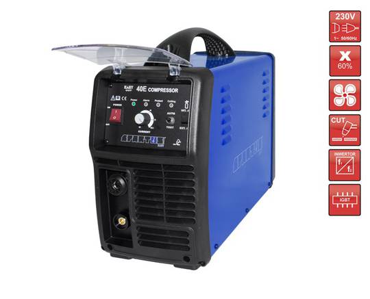 Plazminio pjovimo aparatas SPARTUS® EasyCUT 40E Compressor, 40A, 230V