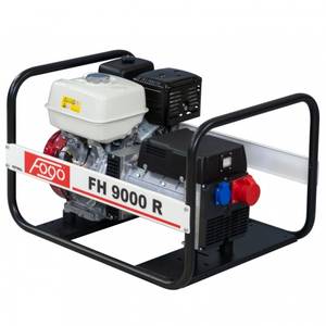 Benzininis generatorius FOGO FH9000R su AVR ir Honda varikliu, 7 kW, 230/400 V