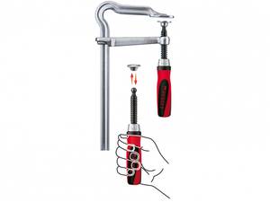 Spaustuvas OMEGA GMZ su dviejų komponentų plastikine rankena