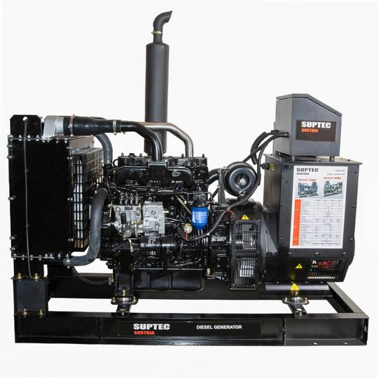 Dyzelinis generatorius Suptec HM25000LX (trifazis), 28 kW, elektrinis paleidimas