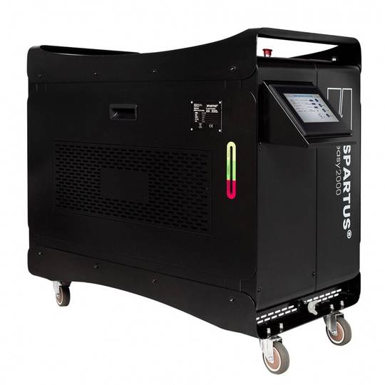 Lazerinis suvirinimo aparatas Spartus Easy 2000 su automatiniu dvigubu vielos padavimo mechanizmu