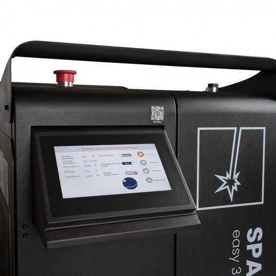 Spartus Easy 3000CL lazerinis valymo įrenginys, 3000W, su Raycus valymo šaltiniu