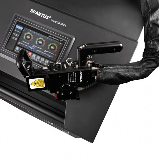 Lazerinė valymo mašina Spartus Easy 6000CL, 6000W, su Raycus lazerio šaltiniu