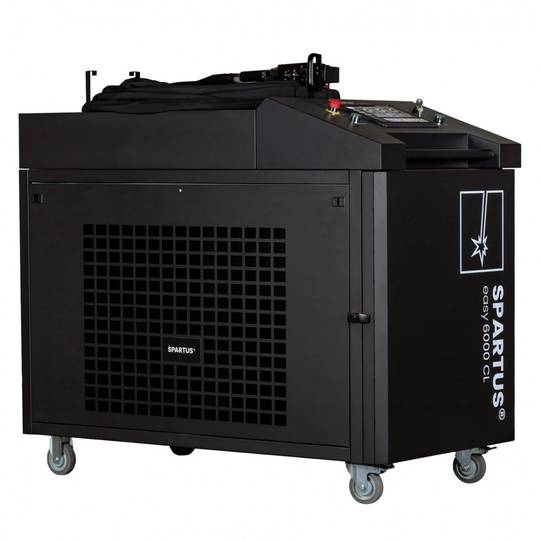 Lazerinė valymo mašina Spartus Easy 6000CL, 6000W, su Raycus lazerio šaltiniu