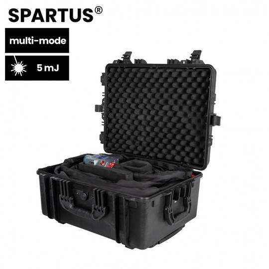Spartus Easy 500CL impulsinis lazerinis valymo įrenginys, 5 mJ, komplekte lagaminas