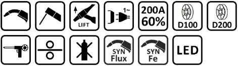 Sherman suvirinimo aparatas MIG 200 SMART su ratukais ir lentyna balionui, 200A, 230V