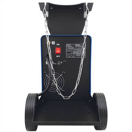 Sherman suvirinimo aparatas MIG 200 SMART su ratukais ir lentyna balionui, 200A, 230V