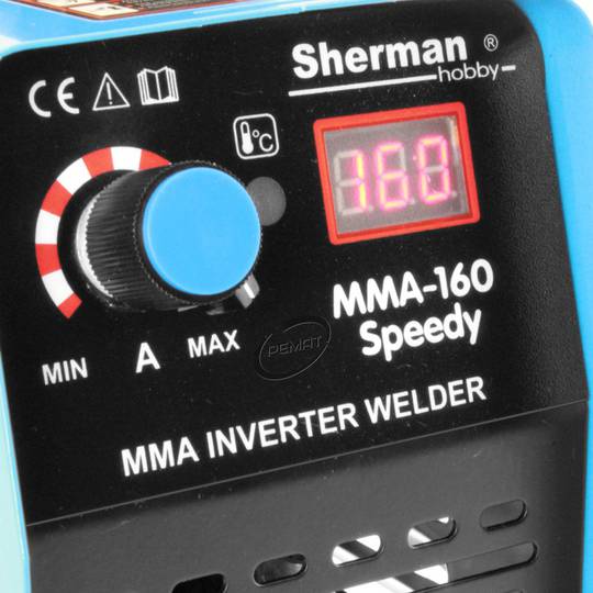 Sherman MMA 160 Speedy suvirinimo aparatas, 140A, 230V