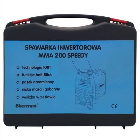 Suvirinimo aparatas MMA 200 Speedy, 200A, 230V, komplekte lagaminas