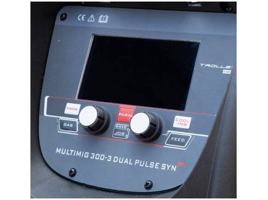 Suvirinimo pusautomatis WTL MULTIMIG 300 SYN MIG/MAG Dual Pulse LCD, 300A, 400V, aušinamas vandeniu, ant vežimėlio