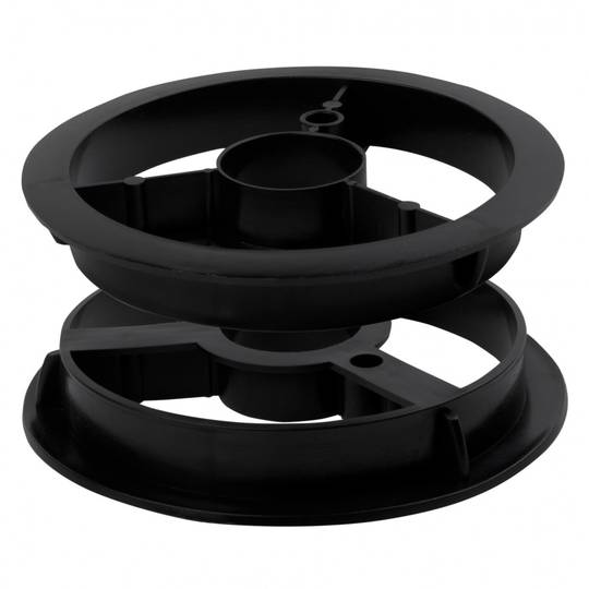 Dvigubas vielos ritės adapteris Spartus