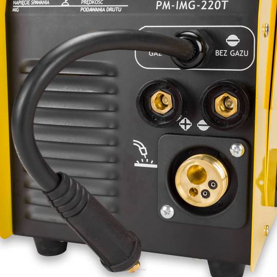Powermat suvirinimo pusautomatis PM-IMG-220T, 220A, 230V, MIG/MAG/TIG/MMA