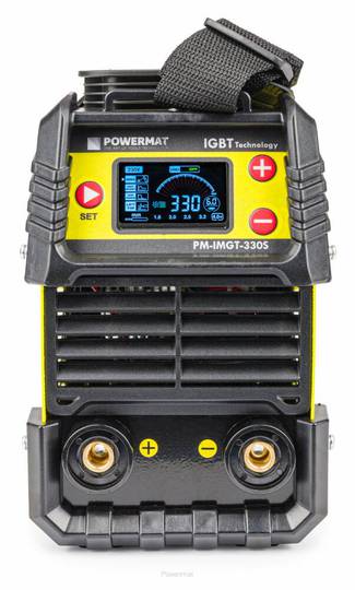 Powermat suvirinimo aparatas MMA PM-IMGT-330S LCD, 330A, 230V