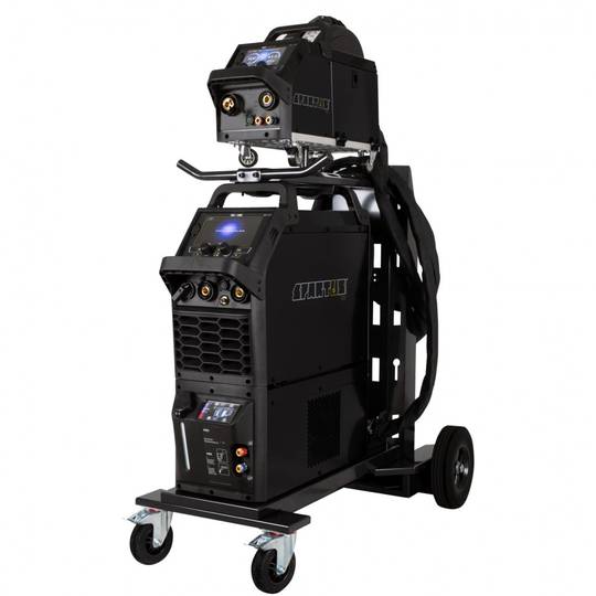 Suvirinimo pusautomatis Spartus ProMIG 5000, 500A, 400V [maitinimo šaltinis, aušintuvas, vielos tiektuvas, sujungimo kabelis, ve